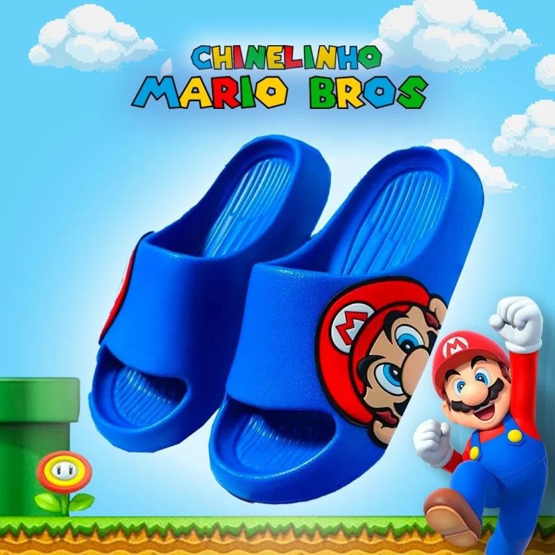 Chinelinho Nuvem Mario Bros - EU AMO SUPER OFERTAS
